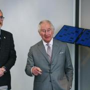 Prince Charles visited pioneering space company Astroscale at Harwell Campus near Didcot