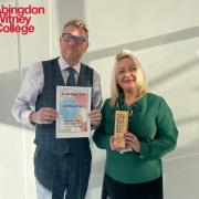 Lisa Rideout, the curriculum manager for the team who won the award. Picture by Abingdon and Witney College.