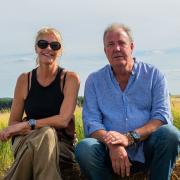 Jeremy Clarkson and his girlfriend Lisa Hogan