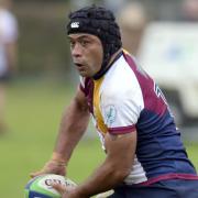 OPENER: Keni Fisilau's try helped Oxford Harlequins on their way to a 24-6 win over Chippenham Picture: David Fleming