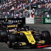 POINTS: Renault’s Nico Hulkenberg finished eighth in Monaco Picture: Renault Sport Formula One Team