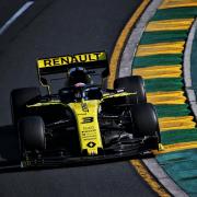 Renault driver Daniel Ricciardo during the Australian Grand Prix Picture: Renault Sport