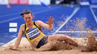 Kidlington heptathlete Jade O’Dowda at the UK Athletics Championships in Manchester