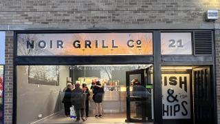 Noir Grill in Witney is run by Oliver Black with Joe Amos and Hannah Flynn