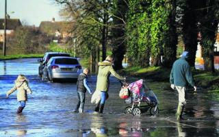 Flooding is expected in the Oxford area