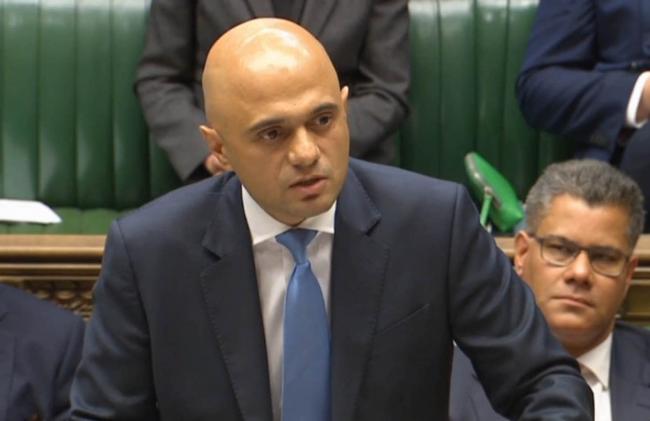 Communities secretary Sajid Javid has called for cladding on schools and hospitals to be tested for fire safety